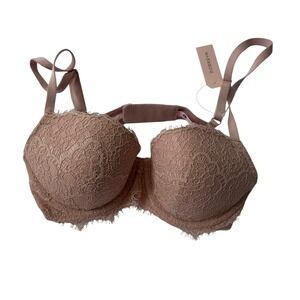 Dobreva Lace Push Up Bra Sexy Lingerie Everyday Comfort Blush‎ Pink